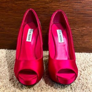 Steve Madden Peeptoe Heels